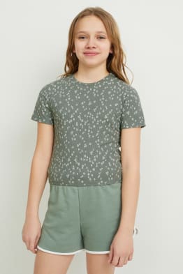 T-shirt - à fleurs