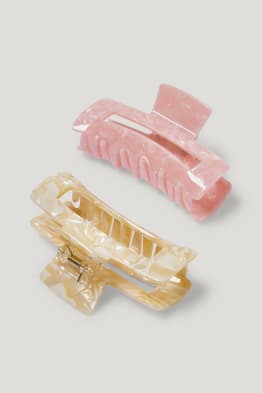 Multipack 2er - Haarspange - gemustert