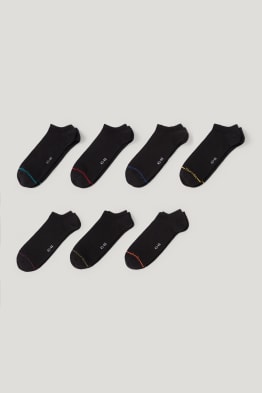 Multipack of 7 - trainer socks with motif - days of the week