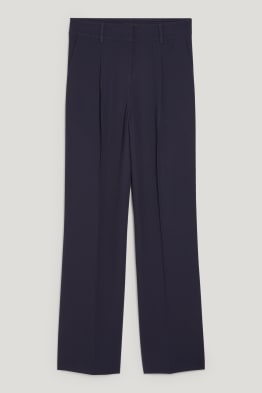 Pantaloni di stoffa - vita alta - palazzo