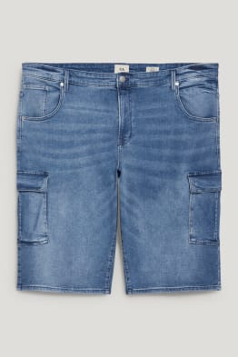 Shorts vaqueros cargo - LYCRA®