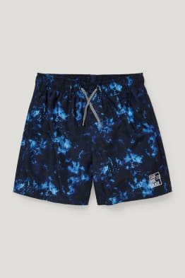 Badeshorts - gemustert