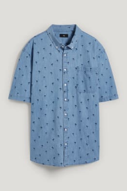 Denim overhemd - regular fit - button down