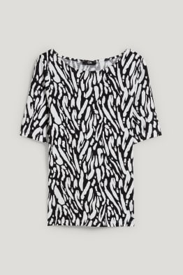 T-Shirt - gemustert
