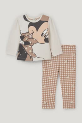 Minnie Maus - Baby-Outfit - 2 teilig