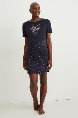 Chemise de nuit d'allaitement