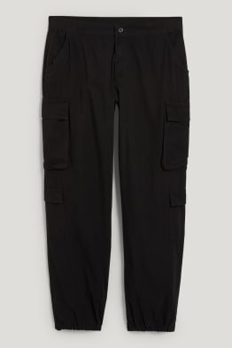 CLOCKHOUSE - Cargohose - Mid Waist - Relaxed Fit