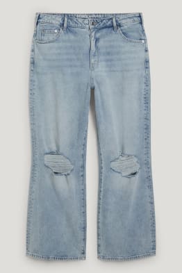 CLOCKHOUSE - jeans a gamba larga - vita alta