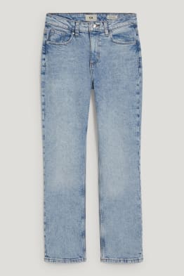 Straight jeans - wysoki stan - LYCRA®