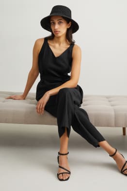 Linnen jumpsuit