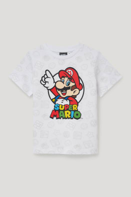Super Mario - camiseta de manga corta