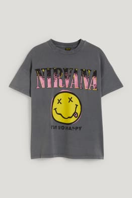 CLOCKHOUSE - samarreta de màniga curta - Nirvana