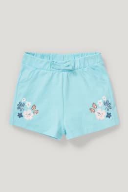 Baby sweat shorts - organic cotton