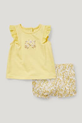 Completo per neonate - 2 pezzi