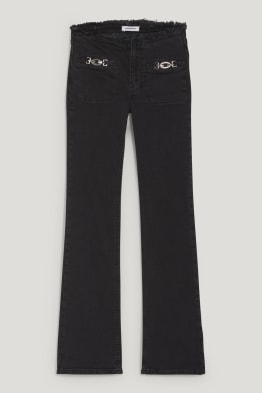 CLOCKHOUSE - Flared Jeans - Mid Waist