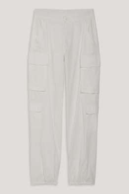 CLOCKHOUSE - cargo trousers - mid-rise waist - relaxed fit