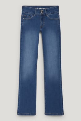 CLOCKHOUSE - bootcut jeans - vita bassa - LYCRA®