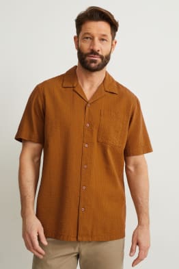 Chemise - regular fit - col à revers