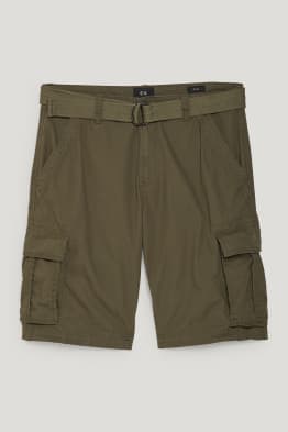 Shorts cargo con cintura
