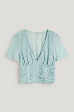 CLOCKHOUSE - Crop Bluse