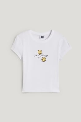 CLOCKHOUSE - kort T-shirt - SmileyWorld®