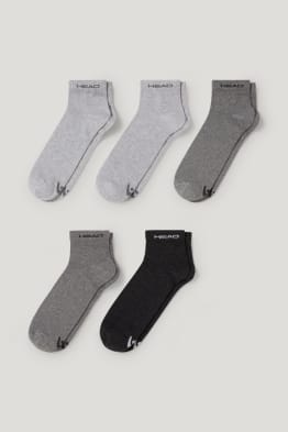 HEAD - set van 5 paar - korte sokken