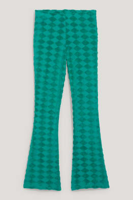 CLOCKHOUSE - Jersey-Hose - Comfort Fit - kariert