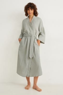 Dressing gown - striped