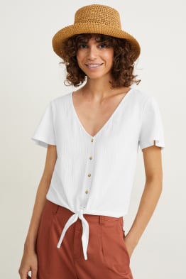 T-shirt noué