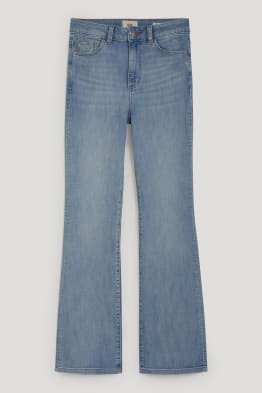 Bootcut Jeans - High Waist
