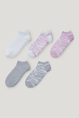 Paquet de 5 - mitjons turmellers - estampat
