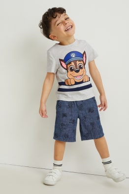Paw Patrol - set - t-shirt e shorts - 2 pezzi