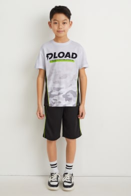 Set - Kurzarmshirt und Shorts - 2 teilig