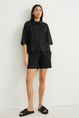 Leinenshorts