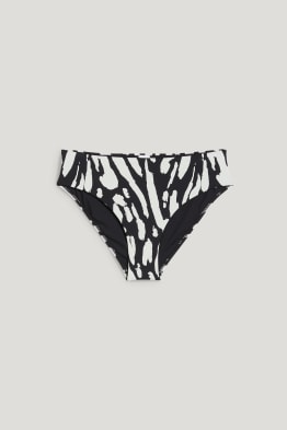 Bikini-Hose - Mid Waist - LYCRA® XTRA LIFE™ - gemustert