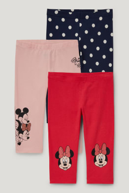 Multipack of 3 - Minnie Mouse - leggings
