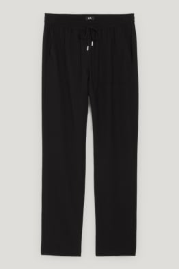 Pantalons de tela - high waist - relaxed fit