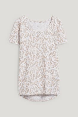 T-Shirt - gemustert