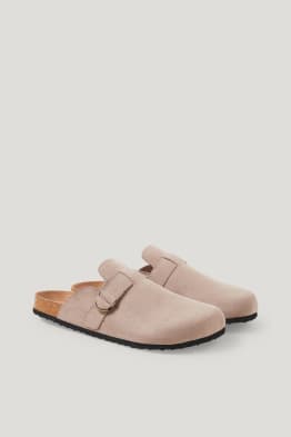 Sandalen - Velourslederimitat