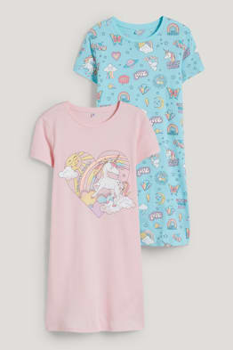 Multipack of 2 - unicorn - nightdress