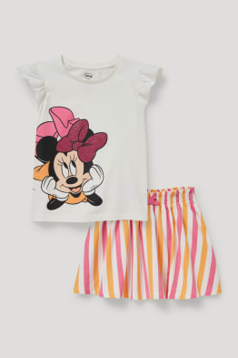 Minnie Mouse - set - T-shirt en rok - 2-delig
