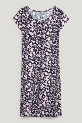 Viscose nightshirt - floral
