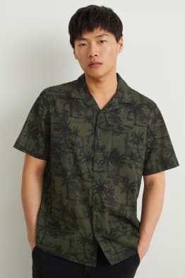 Chemise - regular fit - col à revers