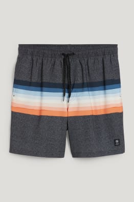 Short de bain - à rayures