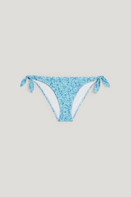 CLOCKHOUSE - bas de bikini brésilien - low waist - à fleurs