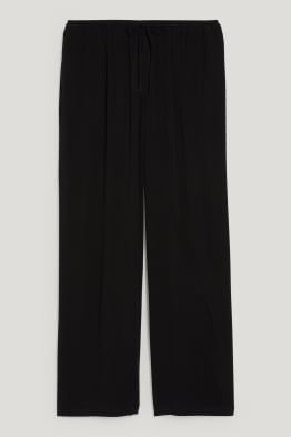 CLOCKHOUSE - pantalons de tela - mid waist - wide leg