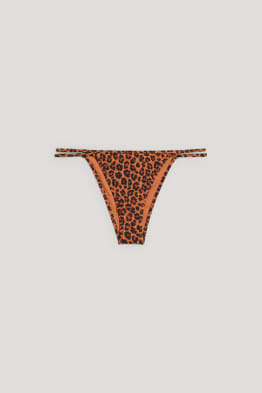 CLOCKHOUSE - bas de bikini brésilien - low waist - à motifs