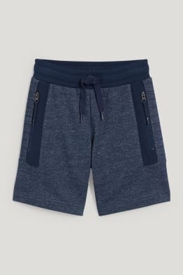 Bermuda van sweatstof