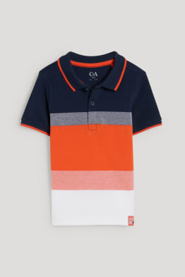 Poloshirt - gestreift