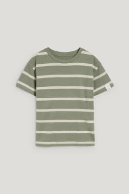 Kurzarmshirt - gestreift
